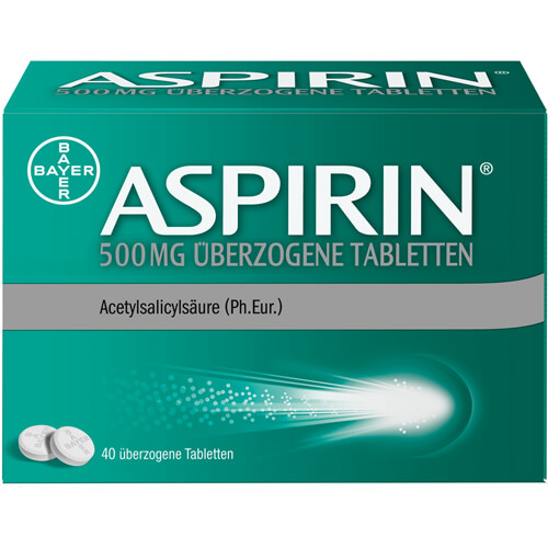 ASPIRIN 500 mg überzogene Tabletten ASPIRIN 500 mg überzogene Tabletten