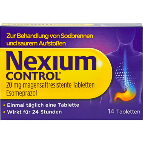 NEXIUM Control 20 mg magensaftresistente Tabletten NEXIUM Control 20 mg magensaftresistente Tabletten
