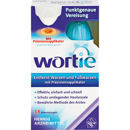 WORTIE gegen Warzen und Fußwarzen mit Applikator WORTIE gegen Warzen und Fußwarzen mit Applikator