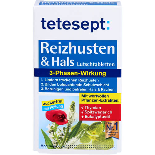 TETESEPT Reizhusten & Hals Lutschtabletten TETESEPT Reizhusten & Hals Lutschtabletten