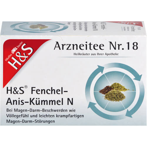 H&S Fenchel-Anis-Kümmel N Filterbeutel H&S Fenchel-Anis-Kümmel N Filterbeutel