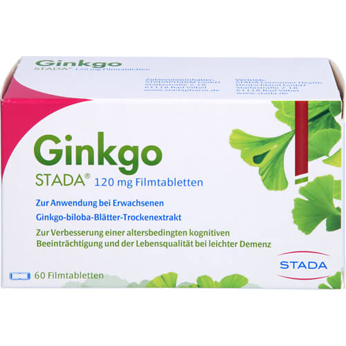 GINKGO STADA 120 mg Filmtabletten GINKGO STADA 120 mg Filmtabletten