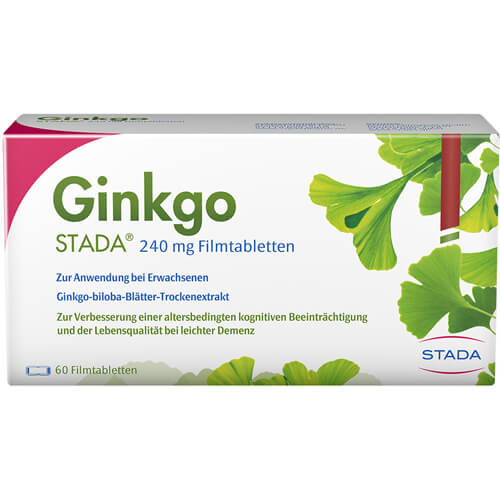 GINKGO STADA 240 mg Filmtabletten GINKGO STADA 240 mg Filmtabletten