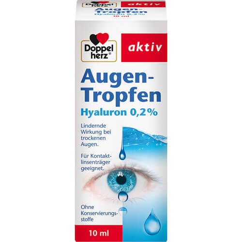DOPPELHERZ Augen-Tropfen Hyaluron 0,2% DOPPELHERZ Augen-Tropfen Hyaluron 0,2%