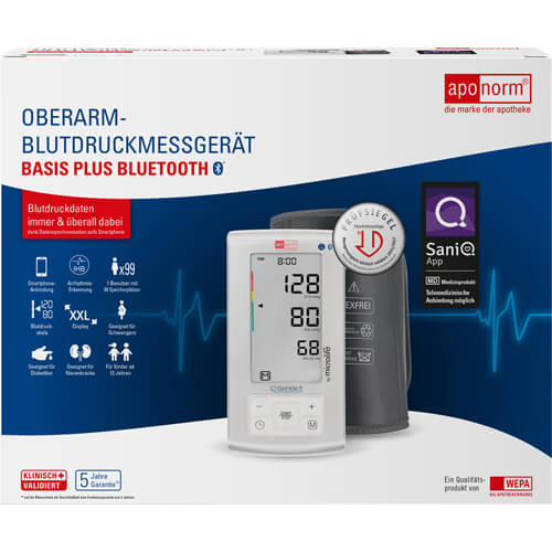 APONORM Blutdruckmessgerät Basis Plus BlueTooth OA APONORM Blutdruckmessgerät Basis Plus BlueTooth OA