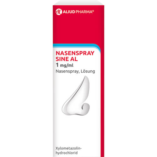 Nasenspray sine AL 1 mg / ml bei Schnupfen Nasenspray sine AL 1 mg / ml bei Schnupfen