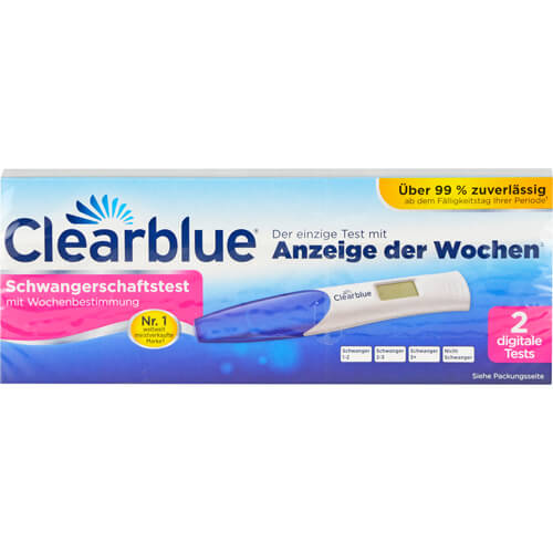 CLEARBLUE Schwangerschaftstest m.Wochenbestimmung CLEARBLUE Schwangerschaftstest m.Wochenbestimmung