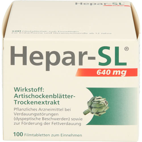 HEPAR-SL 640 mg Filmtabletten HEPAR-SL 640 mg Filmtabletten