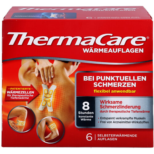 THERMACARE bei punktuellen Schmerzen Wärmeauflagen THERMACARE bei punktuellen Schmerzen Wärmeauflagen