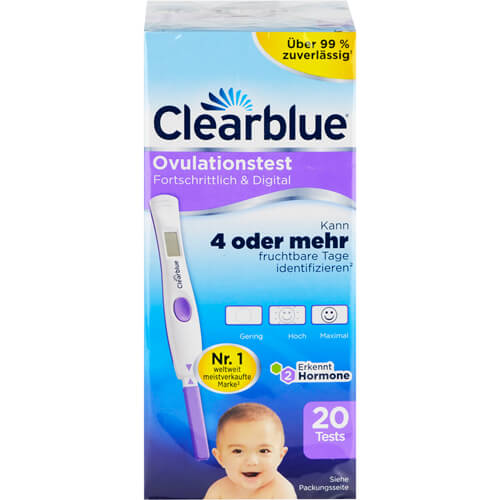 CLEARBLUE Ovulationstest fortschrittlich & digital CLEARBLUE Ovulationstest fortschrittlich & digital