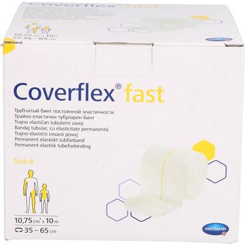 COVERFLEX fast Schlauchverb.Gr.4 10,75cmx10 m weiß COVERFLEX fast Schlauchverb.Gr.4 10,75cmx10 m weiß