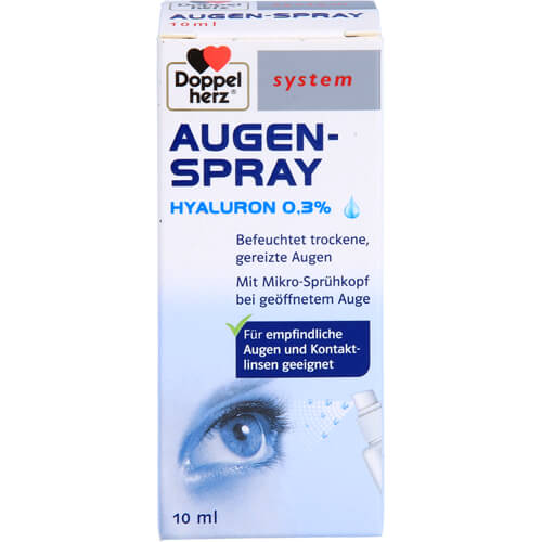 DOPPELHERZ Augen-Spray Hyaluron 0,3% system DOPPELHERZ Augen-Spray Hyaluron 0,3% system