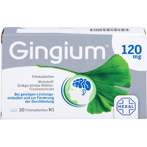 Gingium® 120 mg Filmtabletten Gingium® 120 mg Filmtabletten