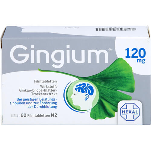 Gingium® 120 mg Filmtabletten Gingium® 120 mg Filmtabletten