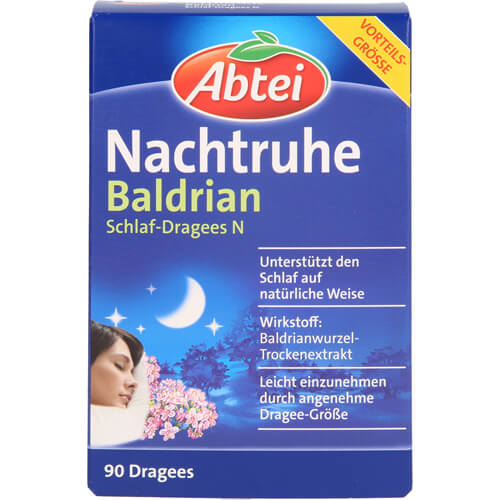 ABTEI Nachtruhe Baldrian Schlaf-Dragees N ABTEI Nachtruhe Baldrian Schlaf-Dragees N