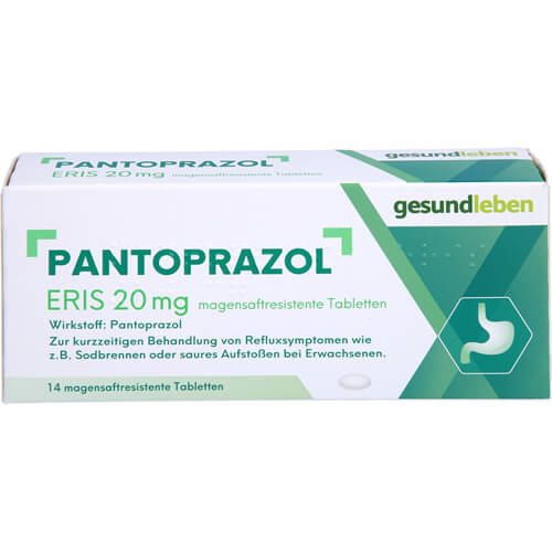 PANTOPRAZOL Eris 20 mg magensaftres.Tabletten PANTOPRAZOL Eris 20 mg magensaftres.Tabletten