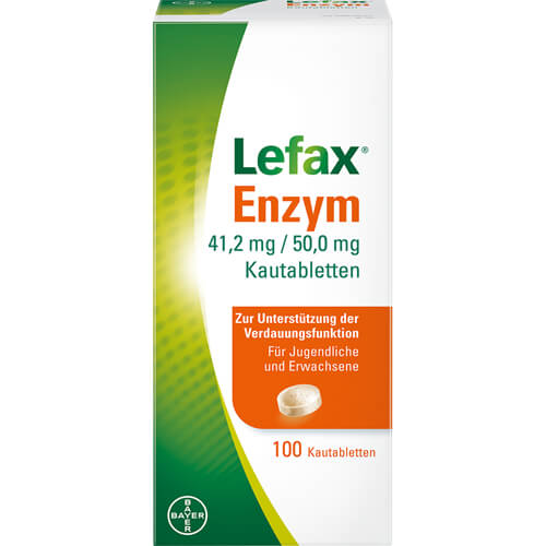 LEFAX Enzym Kautabletten LEFAX Enzym Kautabletten