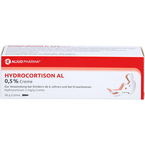 Hydrocortison AL 0,5 % Creme bei allergischen Erkrankungen der Haut Hydrocortison AL 0,5 % Creme bei allergischen Erkrankungen der Haut