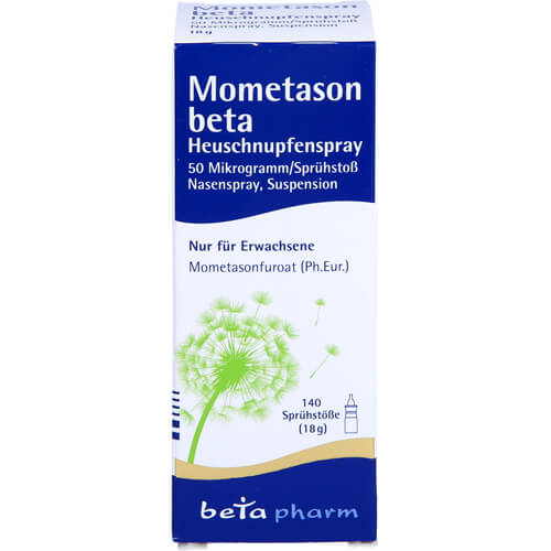 MOMETASON beta Heuschnupfenspray 50μg/Sp.140 Sp.St MOMETASON beta Heuschnupfenspray 50μg/Sp.140 Sp.St