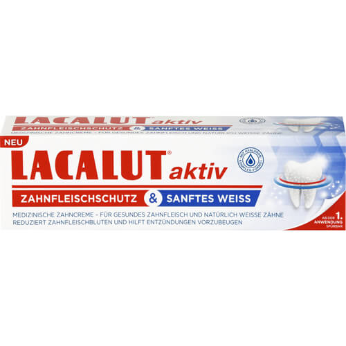 LACALUT aktiv Zahnfleischschutz & sanftes Weiß LACALUT aktiv Zahnfleischschutz & sanftes Weiß