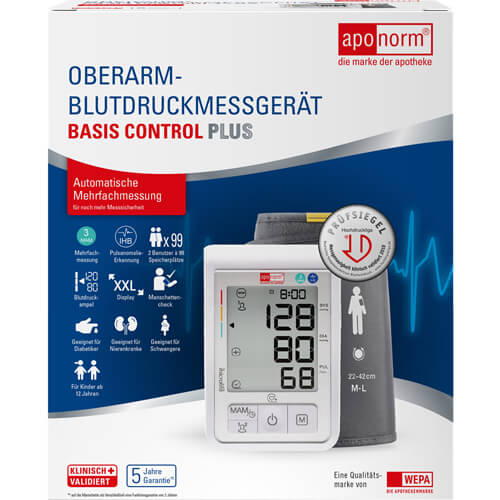 APONORM Blutdruckmessgerät Basis C.Plus Oberarm APONORM Blutdruckmessgerät Basis C.Plus Oberarm