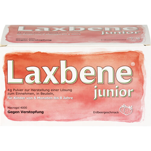 LAXBENE junior 4 g Plv.z.H.e.Lsg.z.Einn.Kdr.6M-8J LAXBENE junior 4 g Plv.z.H.e.Lsg.z.Einn.Kdr.6M-8J