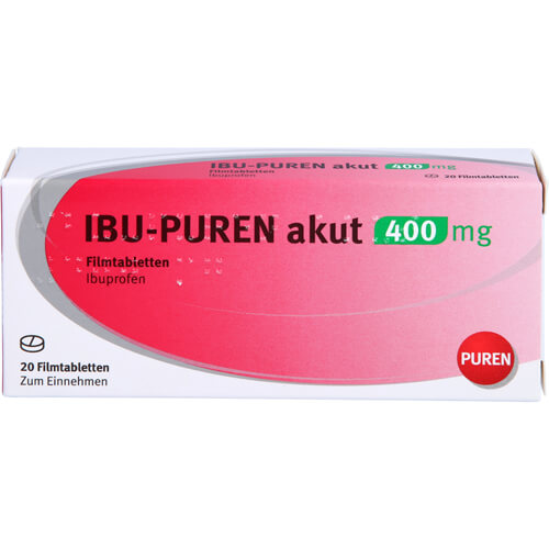 IBU-PUREN akut 400 mg Filmtabletten IBU-PUREN akut 400 mg Filmtabletten