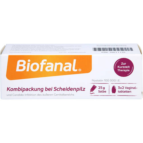 BIOFANAL Kombipackung b.Scheidenpilz Vagtab.+Salbe BIOFANAL Kombipackung b.Scheidenpilz Vagtab.+Salbe