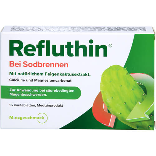 REFLUTHIN bei Sodbrennen Kautabletten Minze REFLUTHIN bei Sodbrennen Kautabletten Minze