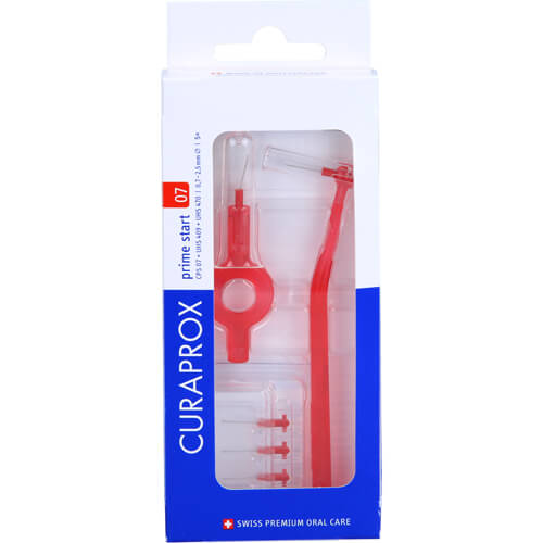 CURAPROX Interdental Set CPS 07 mm rot 5+2 St CURAPROX Interdental Set CPS 07 mm rot 5+2 St