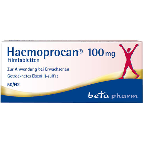 HAEMOPROCAN 100 mg Filmtabletten HAEMOPROCAN 100 mg Filmtabletten