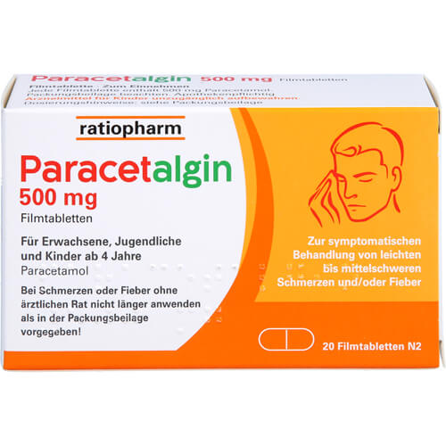 PARACETALGIN 500 mg Filmtabletten PARACETALGIN 500 mg Filmtabletten
