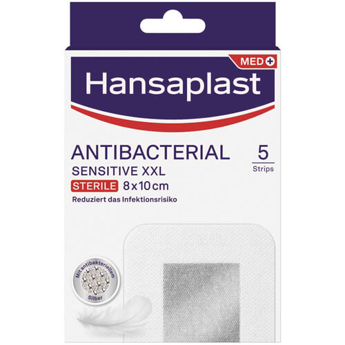 HANSAPLAST Sensitive Wundverband steril 8x10 cm HANSAPLAST Sensitive Wundverband steril 8x10 cm