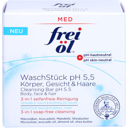 FREI ÖL WaschStück pH 5,5 Körper Gesicht Haare FREI ÖL WaschStück pH 5,5 Körper Gesicht Haare