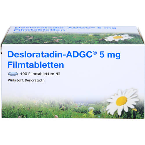 DESLORATADIN ADGC 5 mg Filmtabletten DESLORATADIN ADGC 5 mg Filmtabletten