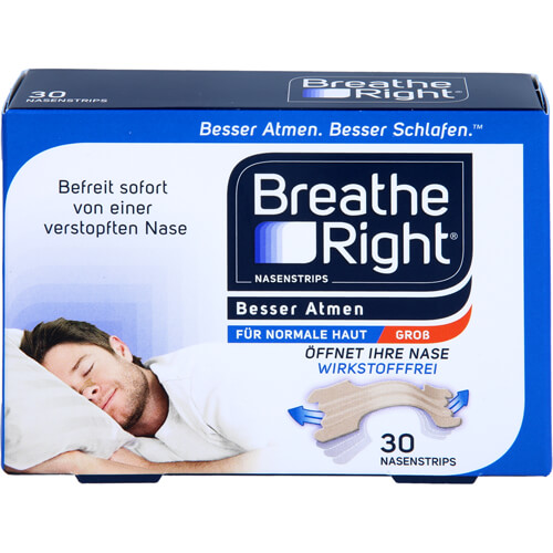 BESSER Atmen Breathe Right Nasenpfl.groß beige BESSER Atmen Breathe Right Nasenpfl.groß beige
