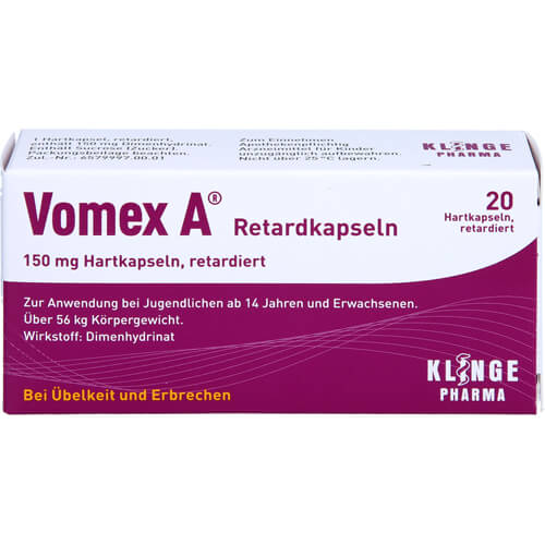 VOMEX A Retardkapseln VOMEX A Retardkapseln