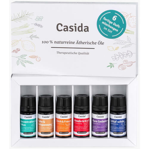 ÄTHERISCHE Öle Duftmischungen Set naturrein Top 6 ÄTHERISCHE Öle Duftmischungen Set naturrein Top 6