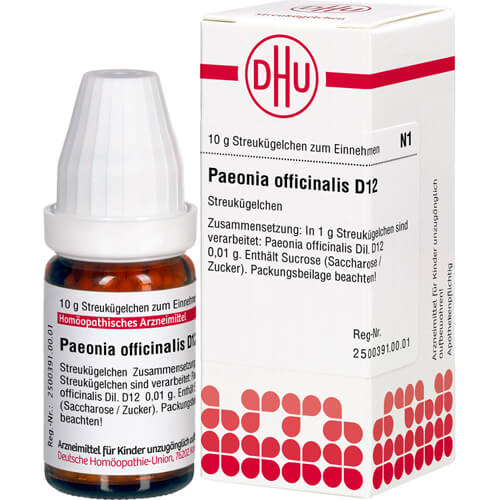 PAEONIA OFFICINALIS D 12 Globuli PAEONIA OFFICINALIS D 12 Globuli