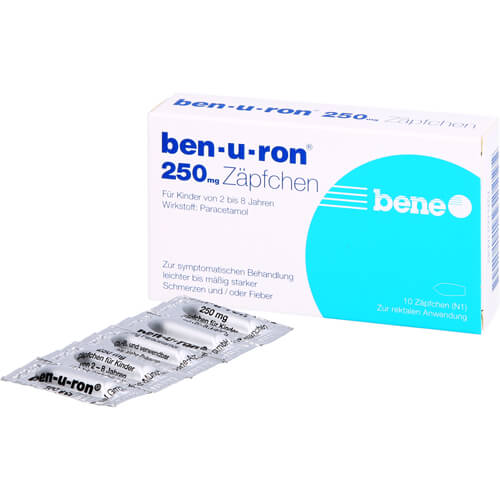BEN-U-RON 250 mg Suppositorien BEN-U-RON 250 mg Suppositorien