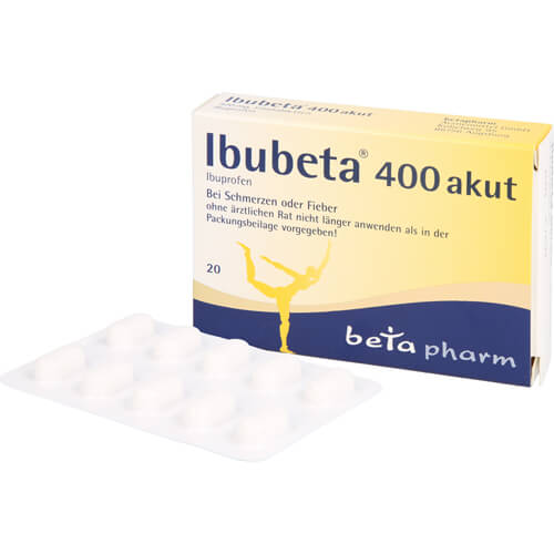 IBUBETA 400 akut Filmtabletten IBUBETA 400 akut Filmtabletten