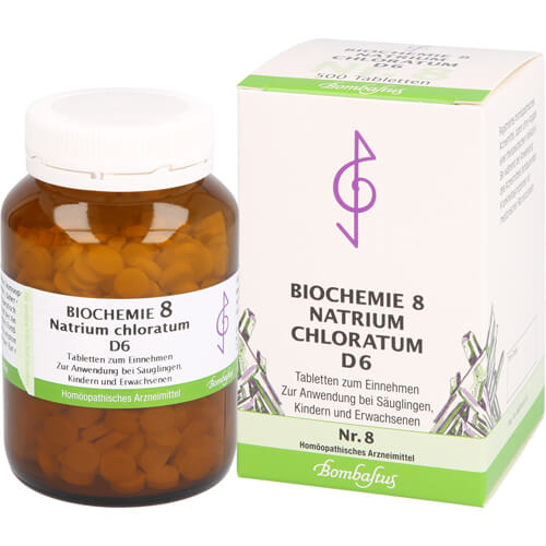 BIOCHEMIE 8 Natrium chloratum D 6 Tabletten BIOCHEMIE 8 Natrium chloratum D 6 Tabletten