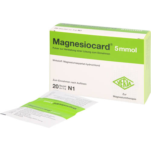 MAGNESIOCARD 5 mmol Plv.z.Her.e.Lsg.z.Einnehmen MAGNESIOCARD 5 mmol Plv.z.Her.e.Lsg.z.Einnehmen