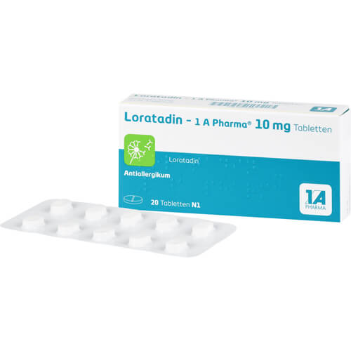 LORATADIN-1A Pharma Tabletten LORATADIN-1A Pharma Tabletten