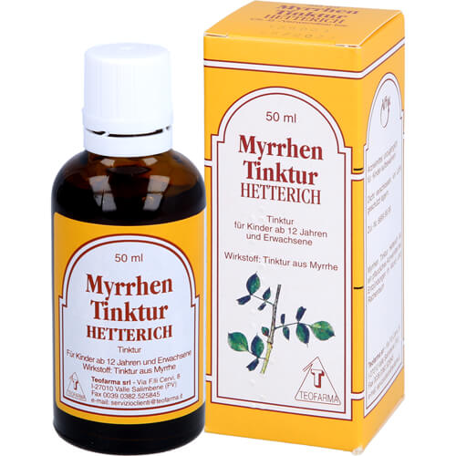MYRRHENTINKTUR Hetterich MYRRHENTINKTUR Hetterich