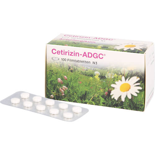CETIRIZIN ADGC Filmtabletten CETIRIZIN ADGC Filmtabletten