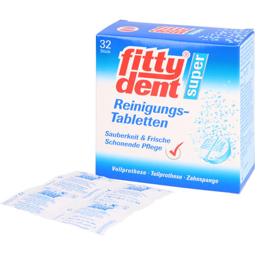 FITTYDENT super Reinigungstabletten FITTYDENT super Reinigungstabletten
