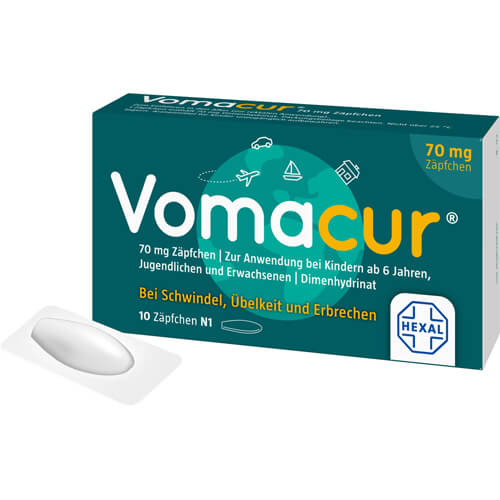 VOMACUR 70 Suppositorien VOMACUR 70 Suppositorien
