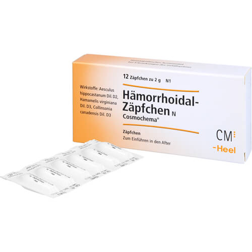 HÄMORRHOIDAL Zäpfchen N Cosmochema HÄMORRHOIDAL Zäpfchen N Cosmochema