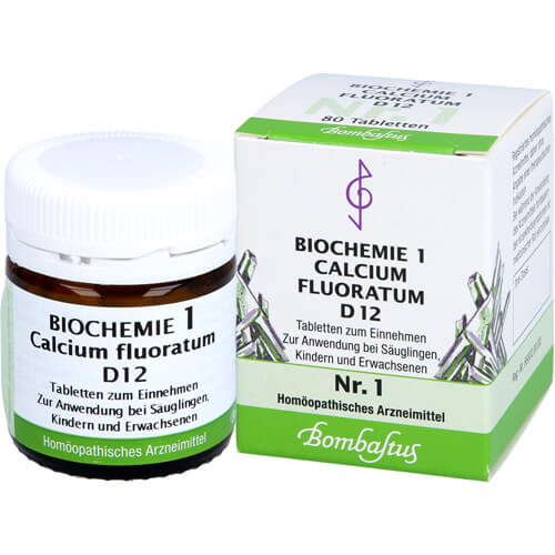 BIOCHEMIE 1 Calcium fluoratum D 12 Tabletten BIOCHEMIE 1 Calcium fluoratum D 12 Tabletten